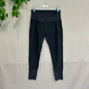 Kirklands Black Leggings with High-Rise Waistband and Full-Length Design